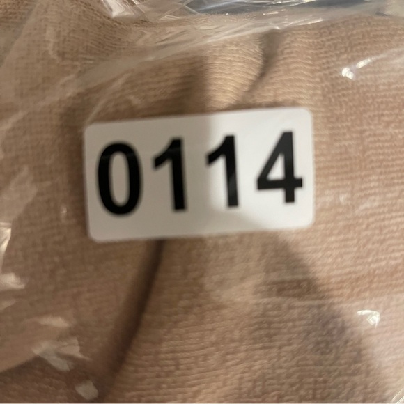 Soft Surroundings Sweater Women's Medium Cowl Neck Tan Tunic Off Shoulder Boho - Picture 10 of 10